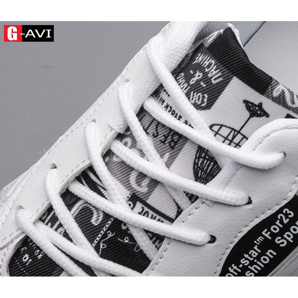 Giày sneaker thể thao nam đế cuốn phong cách trẻ trung cá tính AVi423