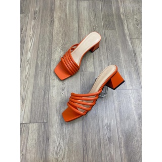 Guốc 5 quai chéo 5cm mt909