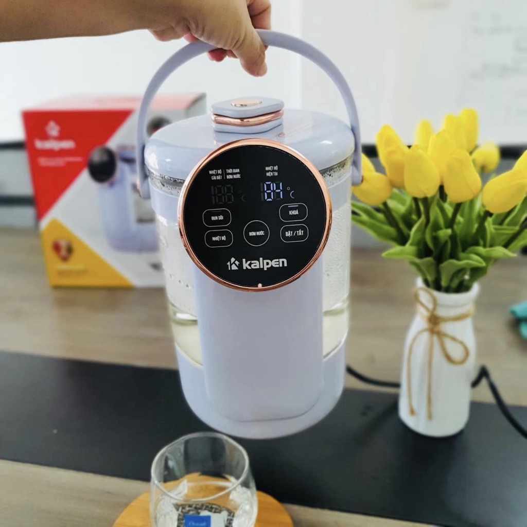 Bình Thủy Điện Điều Chỉnh Nhiệt Độ Kalpen KK99 2.5L, Hàng chính hãng, Bảo hành 12 tháng
