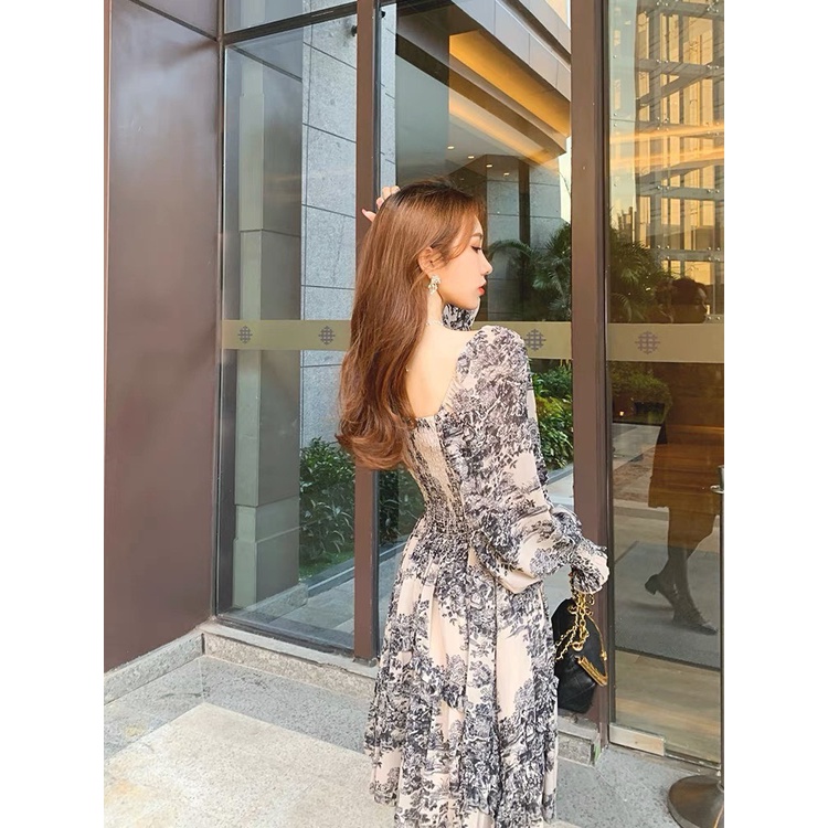 Đầm Midi Ulzzang Hoa Xè Siêu Tôn Da - giá tận xưởng, giá sỉ, giá rẻ.