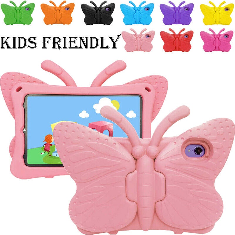 Ốp Máy Tính Bảng Bằng Xốp EVA Chống Sốc Hình Bướm Có Tay Cầm Và Giá Đỡ Cho iPad mini 6th gen 2021 8.3"