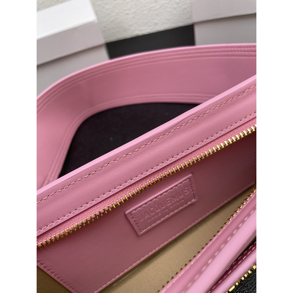 Túi đeo vai nữ da thật thời trang cao cấp Jacquemus phong cách trẻ trung, thời thượng