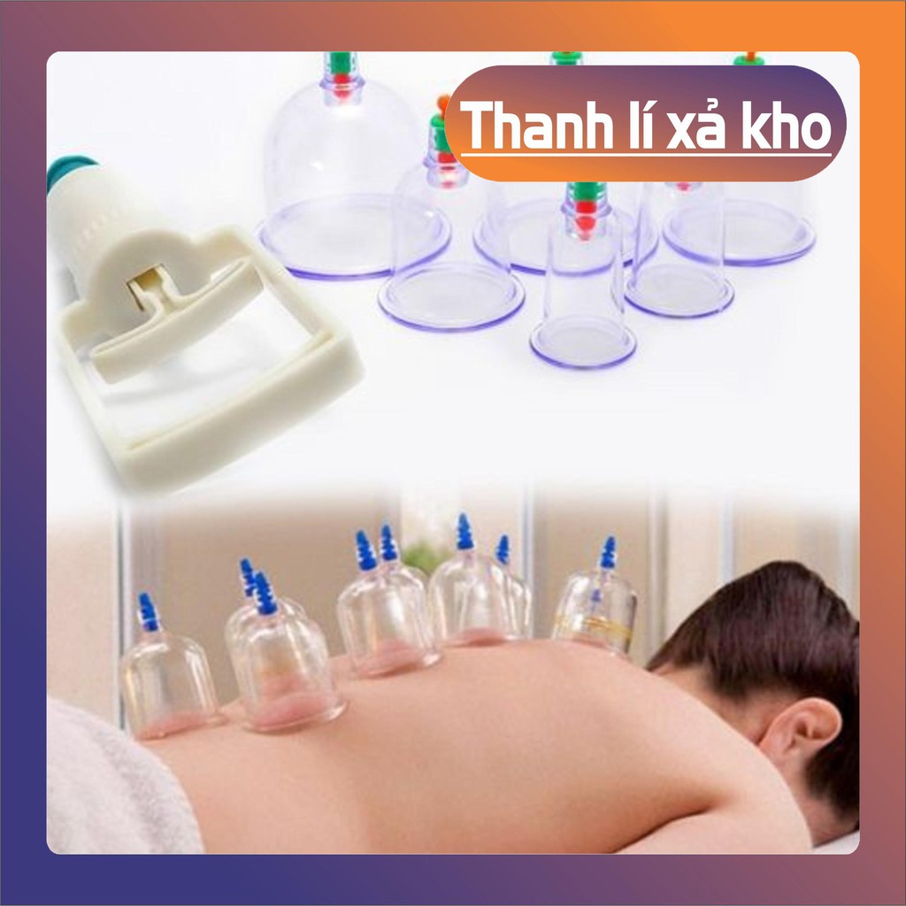 (bán giá sỉ) BỘ GIÁC HƠI KHÔNG DÙNG LỬA
