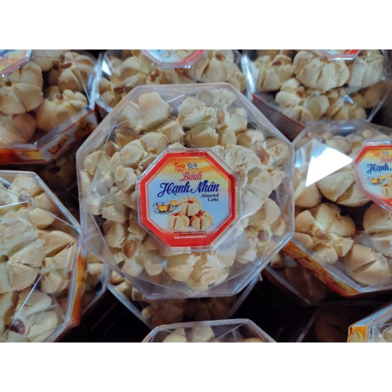 Bánh hạnh nhân Tân Huê Viên 340g(Hộp kim cương)