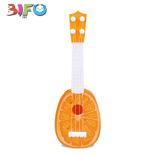Đàn guitar mini giúp bé phát triển tài năng âm nhạc (màu cam)