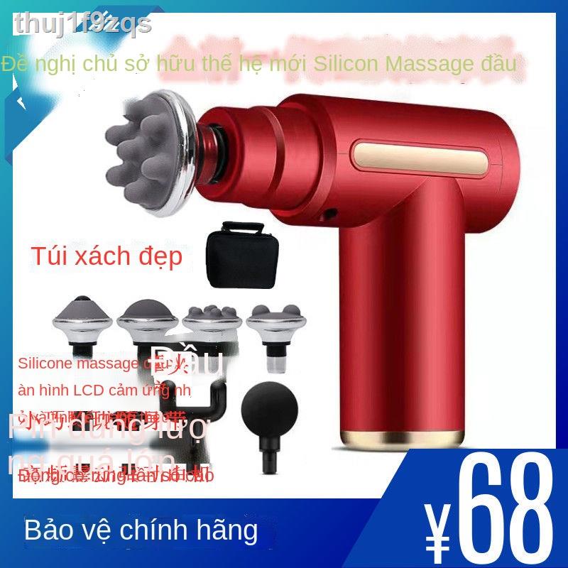 ♂Máy mát xa Mỹ mini súng Fascia dụng cụ thư giãn cơ bắp bắn xuyên màng lưới cổ đỏ
