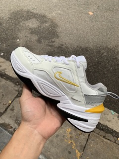 < FLASH SALE > VIDEO + ẢNH THẬT > GIÀY SNEAKER M2k Vàng Trắng