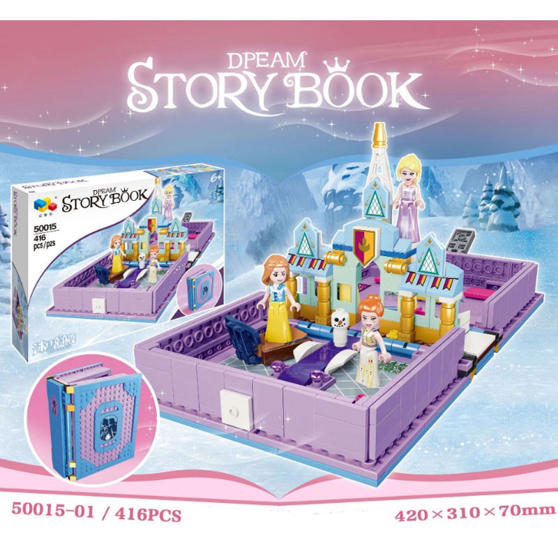 Bộ Lắp Ghép Lego Nhân Vật Công Chúa Ariel 's Storybook Adventures 43176 43175