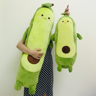 Gối ôm trái bơ 1m vải miniso cao cấp siêu mềm mịn- Gấu bông giá rẻ