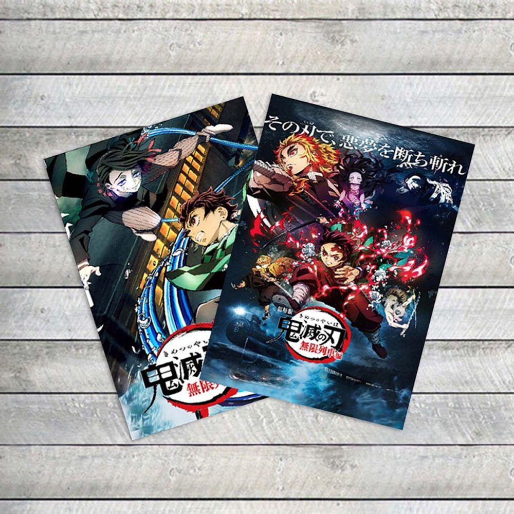 Thẻ Bài Hình Nhân Vật Anime Demon Slayer Chống Thấm Nước Bền Bỉ Dùng Làm Quà Tặng
