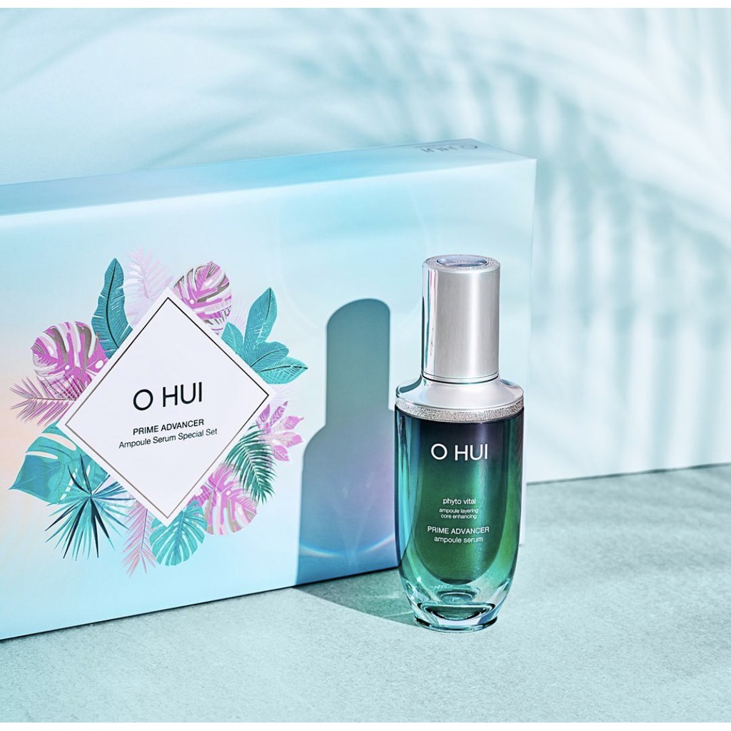 Gói sample tinh chất chống lão hóa Ohui xanh prime advancer ampoule serum - AB Authentic