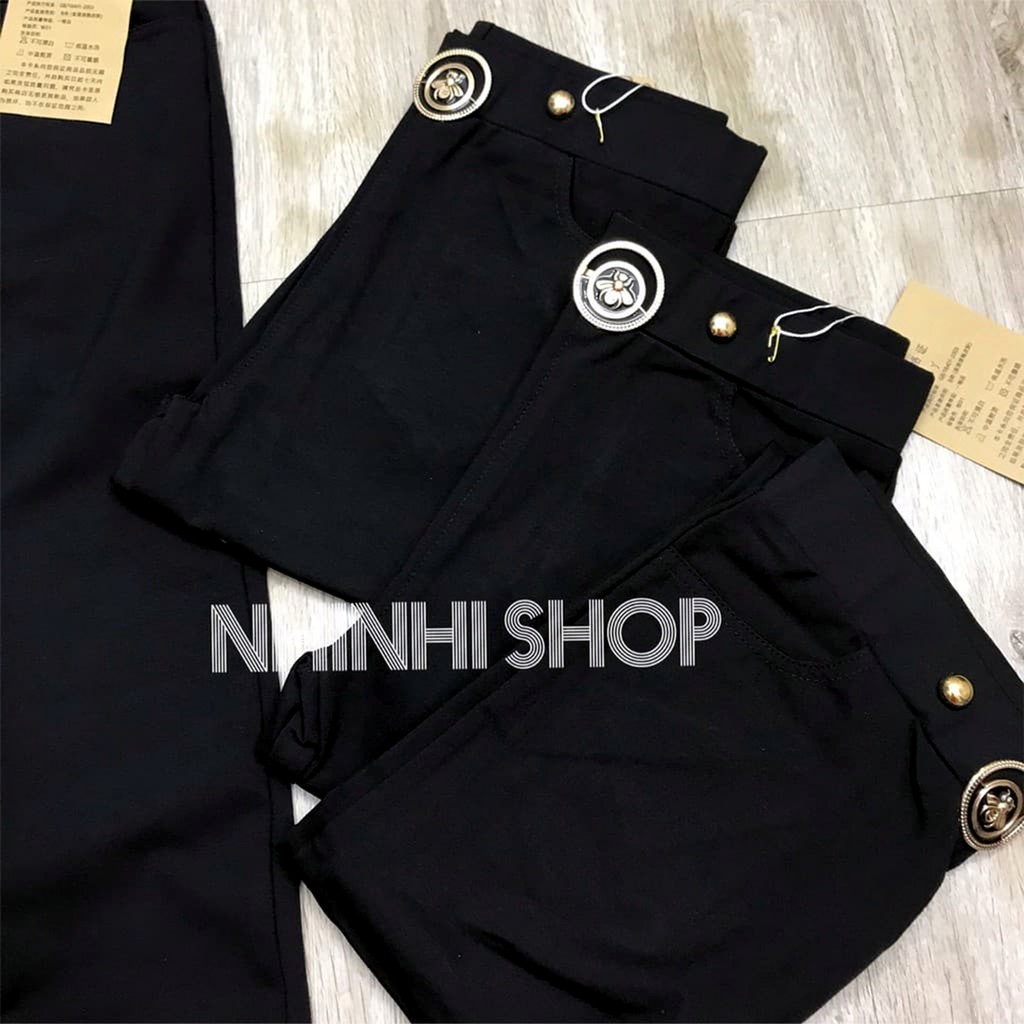 Quần legging tag con ong 100% chất u mì quảng châu có BigSize | BigBuy360 - bigbuy360.vn