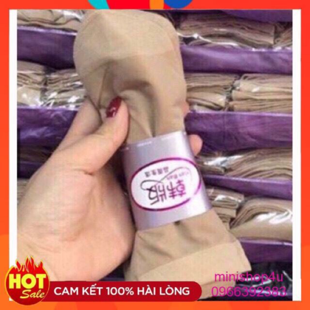 Set 10 Đôi Tất Da Chân Hàn Quốc Cổ Ngắn