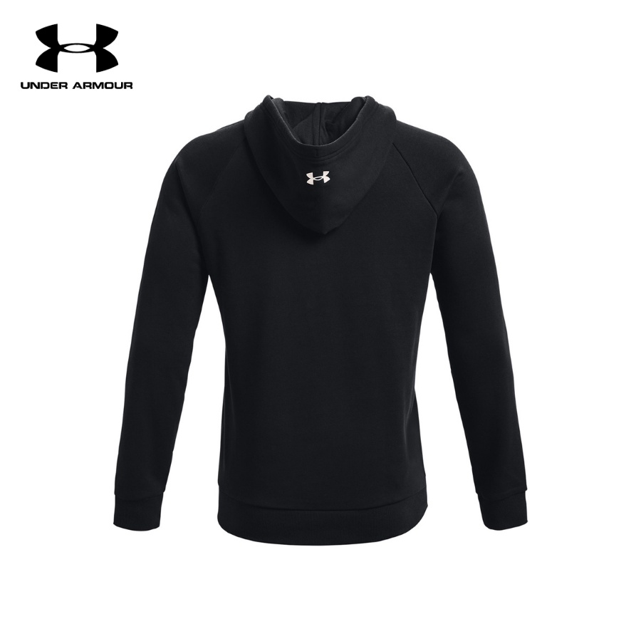 Áo khoác hoodie tay dài có nón thể thao nam Under Armour Project Rock Rival Fleece - 1367109-001