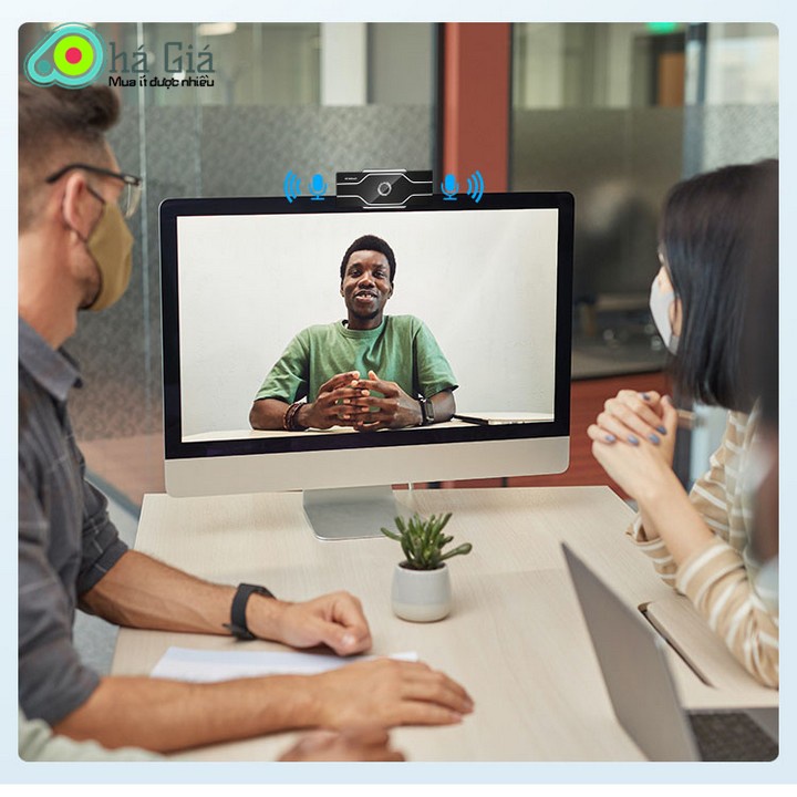 Webcam Máy Tính HD 1080P tự động lấy nét tích hợp 2 mic đàm thoại ( Học Online, Hội Nghị, GG Duo, GG Meet, Zalo, Zoom..) | BigBuy360 - bigbuy360.vn