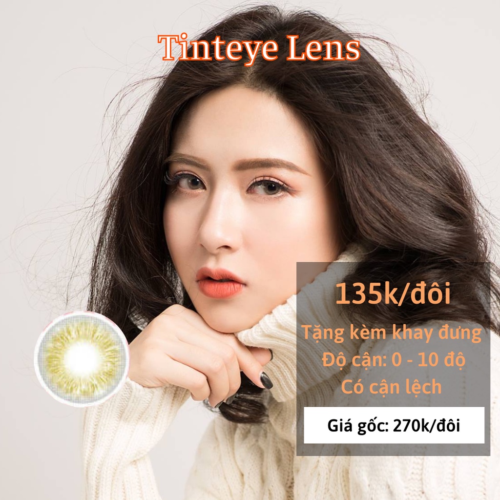 [OFF 50%: 135k/Đôi] BST 3 mẫu kính áp tròng bán chạy nhất 2022 Tinteye Lens 0 - 8 độ