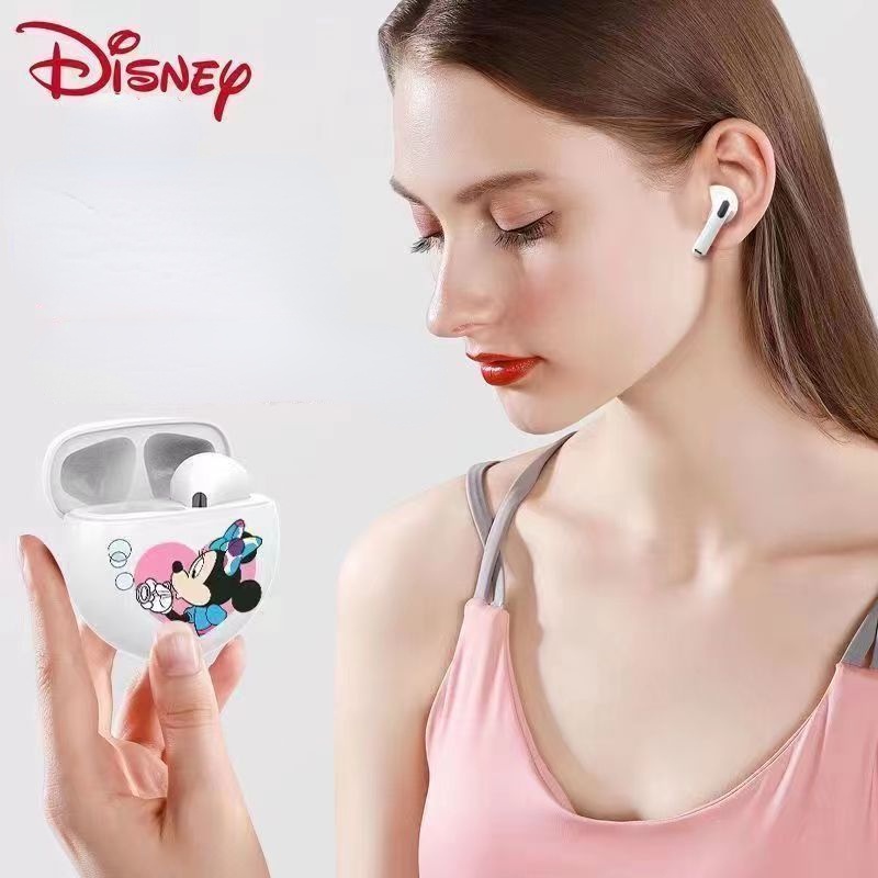 Tai Nghe Bluetooth True Wireless Mickey Và Minnie Disney Bluetooth 5.0 | Cảm Ứng | Chống Nước(Loại mới)