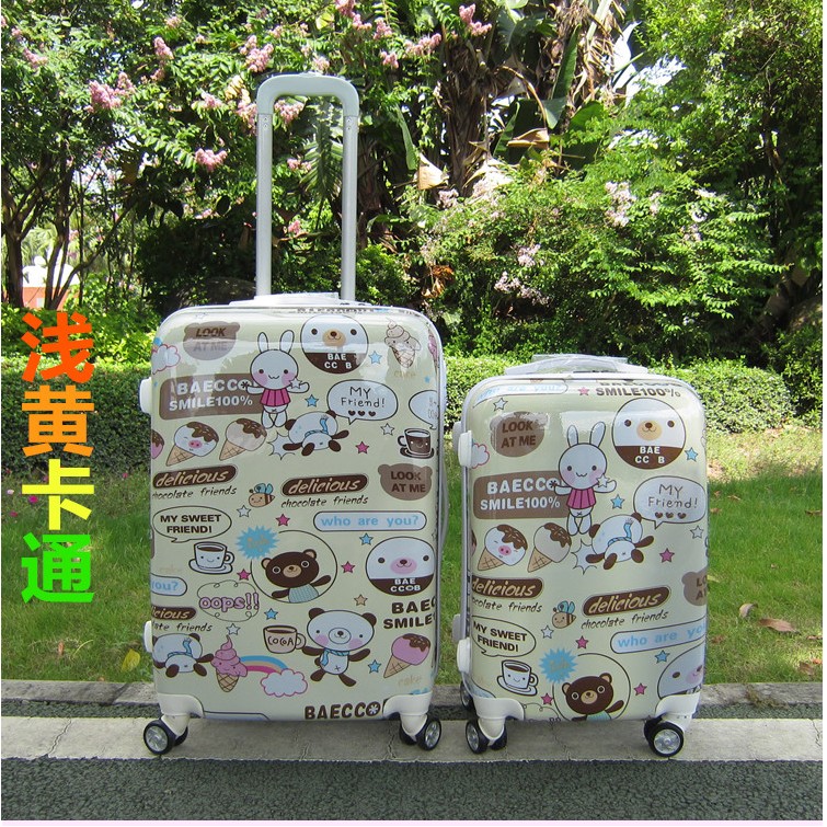Vali du lịch IN HỌA TIẾT cá tính size 20