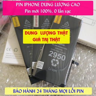 PIN TRÂU Pin iPhone Dung lượng cao cho iPhone 5 5S 5C 6 6S 7 8 6 plus 6s