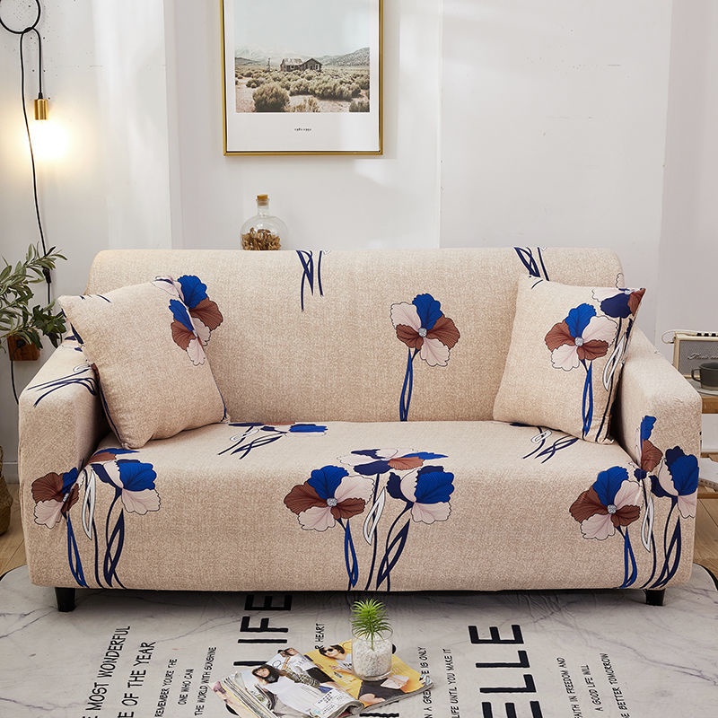 Bọc Ghế Sofa đơn Giản Kiểu Bắc Âu Vải Bọc Ghế Sofa đàn Hồi đa Năng Bọc Ghế Sofa Lười Biếng Vải Bọc Ghế Sofa 1/2/3/4 Người