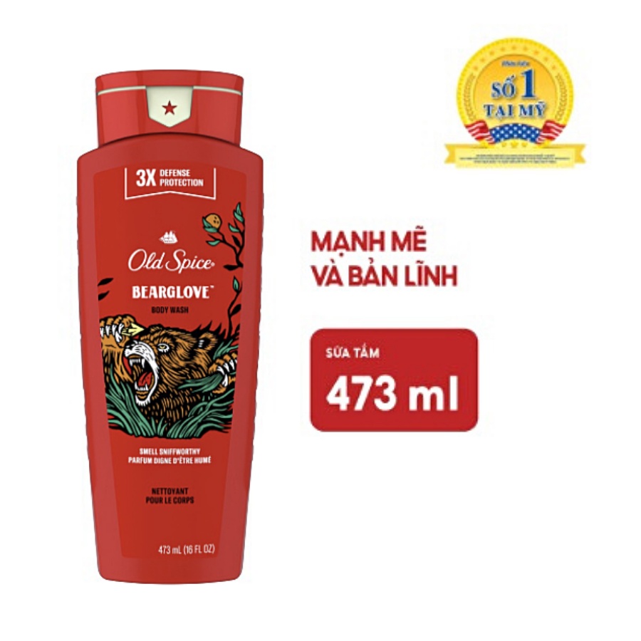 Sữa Tắm Old Spice Nhiều Mùi Hương 473ml