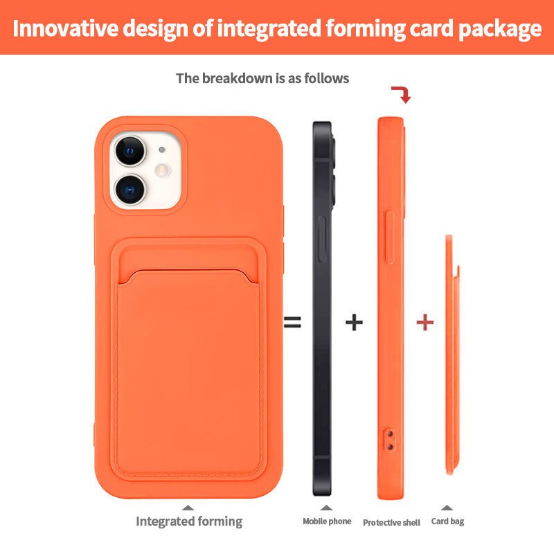 Ốp Lưng Silicone Có Giá Đỡ Tiện Dụng Cho Iphone 7 8 Plus Xr Se 2020 11 12 Pro Max 11 7 + 8 +