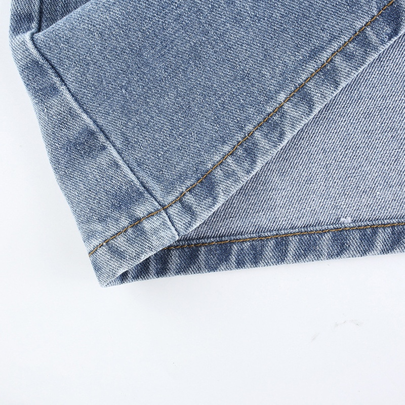 Chân váy jean Lưng Cao Thiết Kế Độc Đáo Quyến Rũ