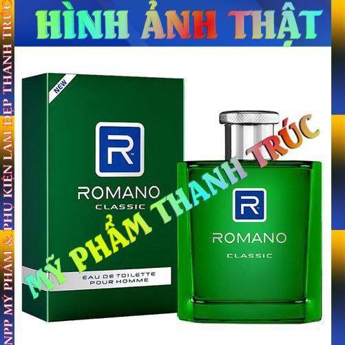 Nước Hoa Nam Romano Classic 100ml