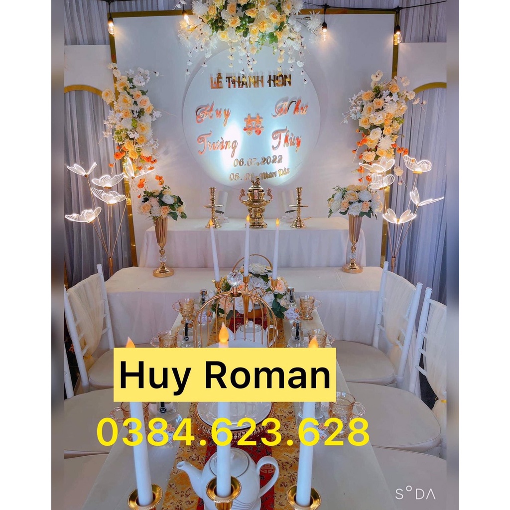 Đèn Dẫn Lối Trang trí tiệc cưới gia tiên, Đèn Trang Trí Decor sân vườn