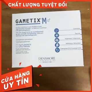 [ HÓT ]GAMETIX M – Hỗ trợ tăng chất lượng tinh trùng cho nam giới – Hộp 30 gói