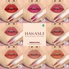 (hàng Mới Về) Son Kem Lì Lâu Trôi Màu Sắc Thời Trang Thương Hiệu Hanasui | BigBuy360 - bigbuy360.vn