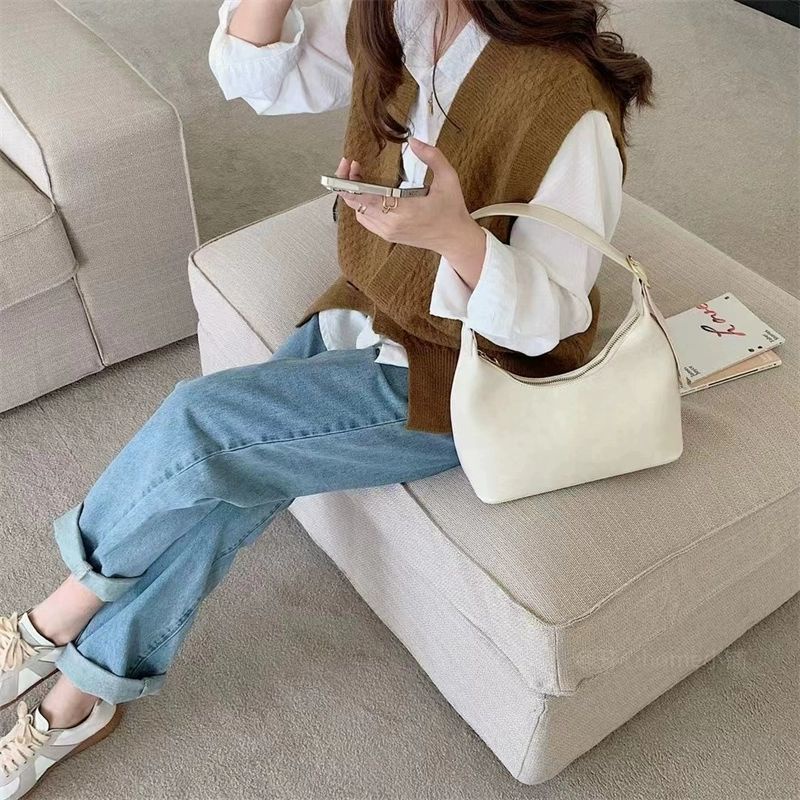 Túi Xách Đeo Vai Nhỏ Gọn Màu Xanh Bơ Thời Trang Mùa Xuân Hàn Quốc