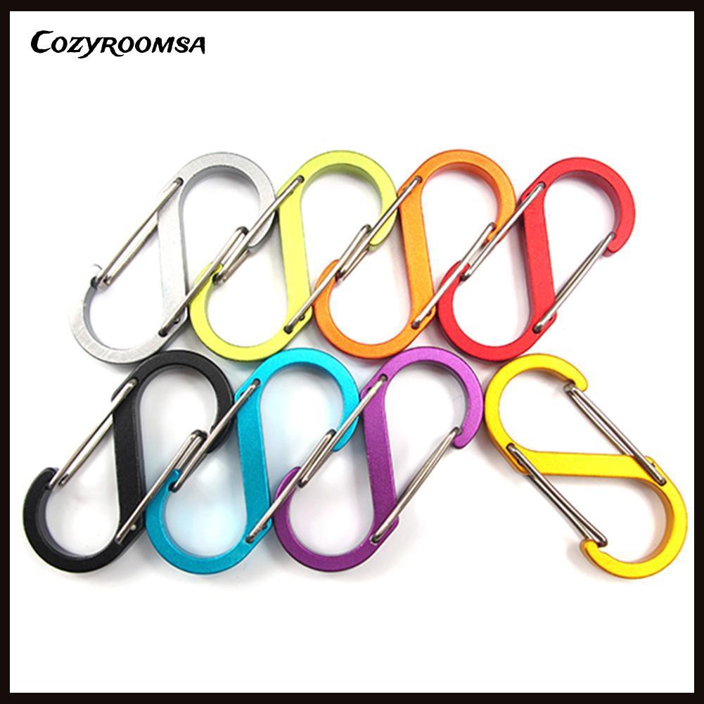 Móc Khóa Hình Số 8 Bằng Hợp Kim Nhôm Tiện Dụng