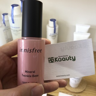 Kem lót Innisfree Mineral Twinkle Base 30ml