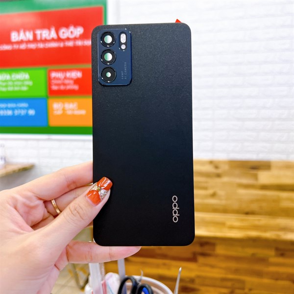 Nắp lưng Oppo Reno 6 5G zin ( lưng thẳng) đẹp keng dọn máy ( không phải Reno6 Z 5G tránh nhầm )