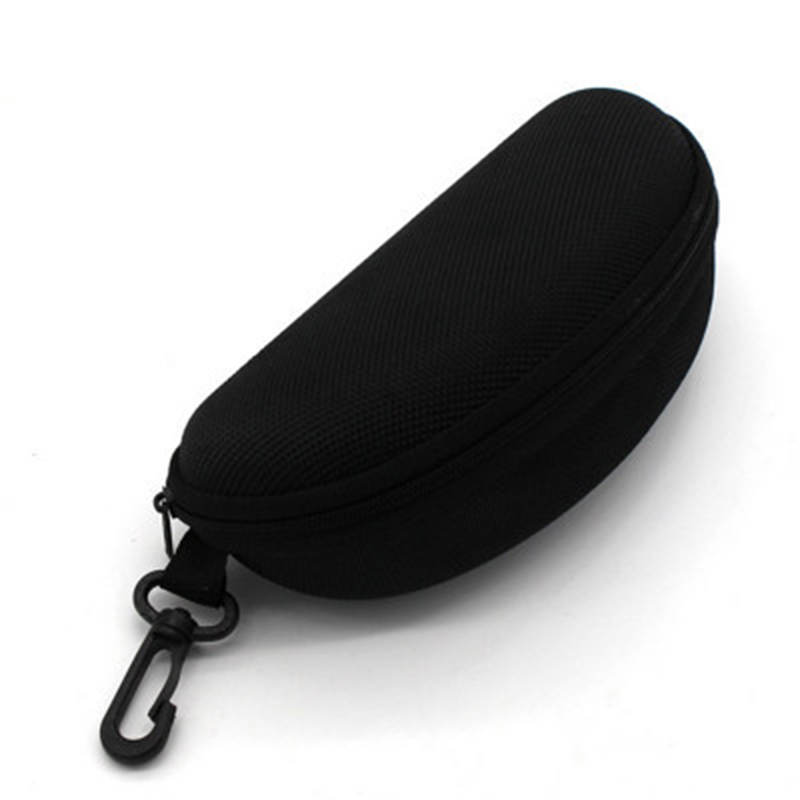 Sunglasses Case Compression Resistant Zipper Hook Glasses Case EVA Sunglasses Case