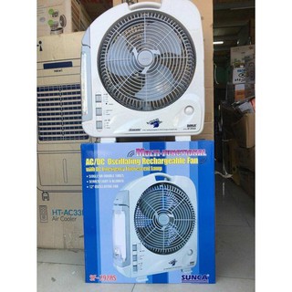 Quạt tích điện Sunca SF-292AS (2 ắc quy - 26W)