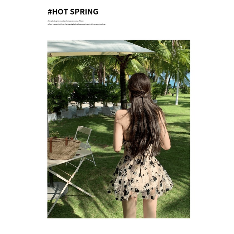 Đồ Bơi Một Mảnh Che Phủ Bụng Phong Cách Retro Gợi Cảm Cho Nữ