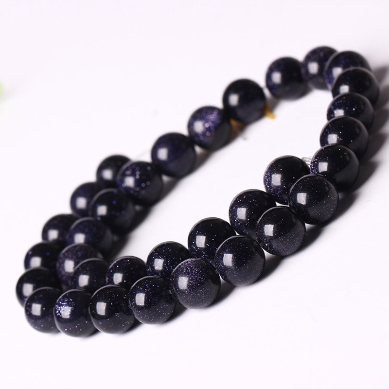 CHARMS Hạt Đá Sa Thạch Xanh Tự Nhiên Kích Cỡ 4mm - 12mm Dùng Làm Trang Sức Thủ Công