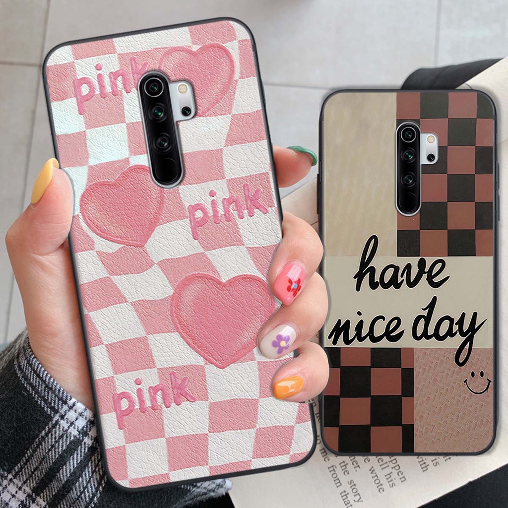 Ốp Xiaomi Redmi Note 8 / Note 8 Pro caro trái tim cá tính, thời trang siêu đẹp, siêu phong cách