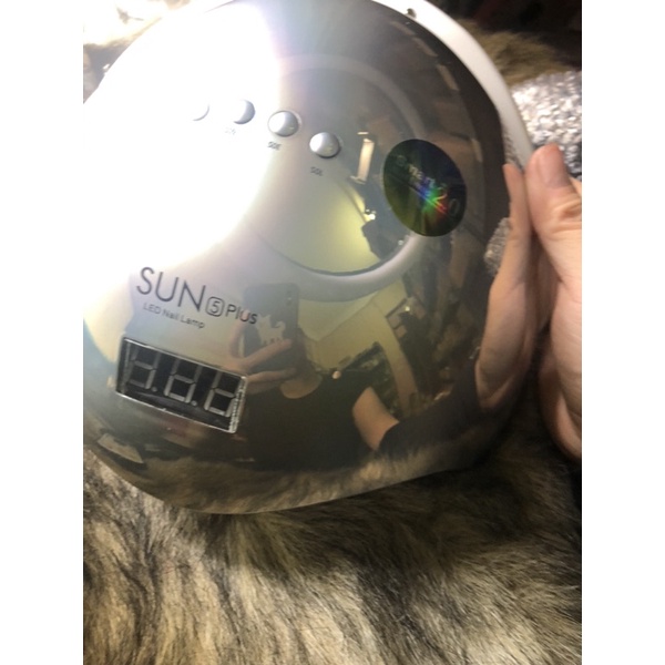 máy hơ sun 5 tráng gương UV, công suất 48w với 36 bóng