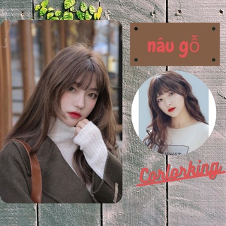 Thuốc nhuộm tóc màu nâu gỗ đơn giản magic color