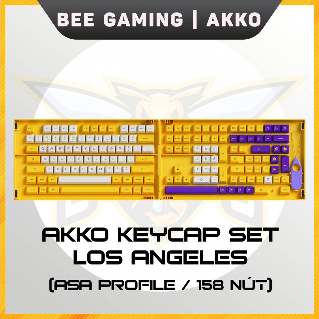 Bộ Keycap AKKO Los Angeles dành cho phím cơ