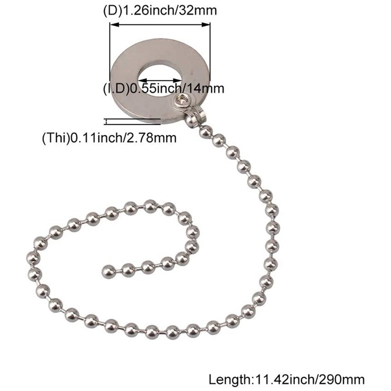 High Quality Zinc Alloy Cymbal Sizzler Extension Chain for Drum Kits, Jazz Drums