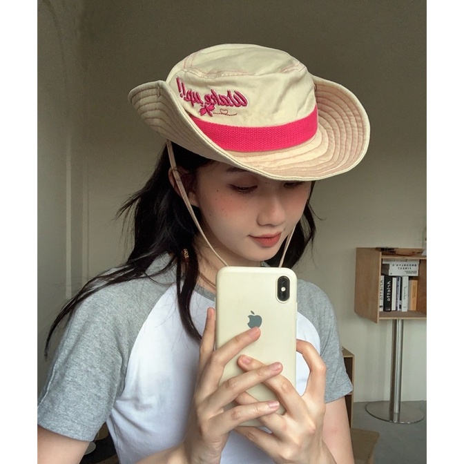 Nón Vành Nữ Kiểu Dáng Cao Bồi Thời Trang Cá Tính