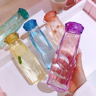 Bình nước Thủy tinh COLORMAKER trong suốt 430ml
