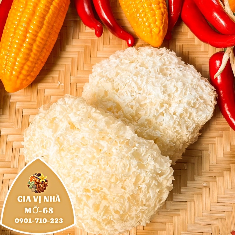 Nấm tuyết khô trắng loại 1- gói 50gr