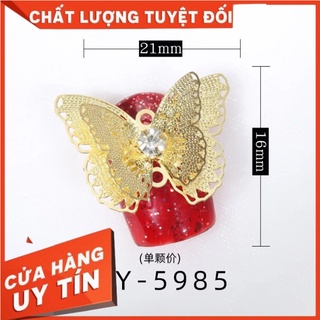 Bướm vàng trang trí móng tay loại xịn