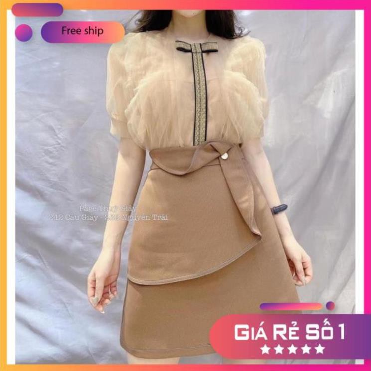 [SOCK] [FREESHIP] Chân váy xoắn cúc công sở | BigBuy360 - bigbuy360.vn