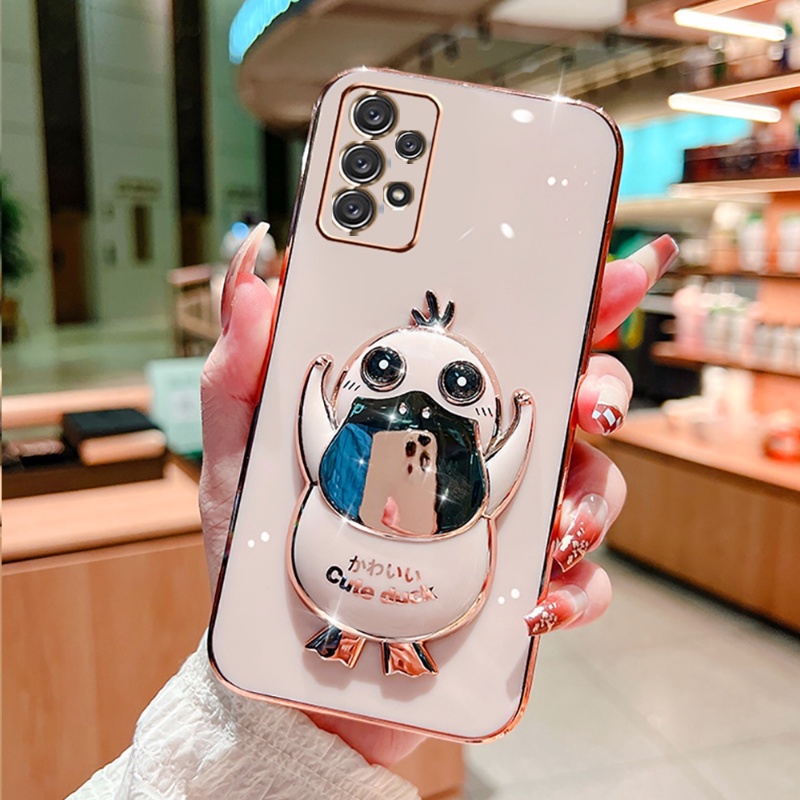 Ốp Điện Thoại Mạ Điện 6D Cho Samsung Galaxy A13 A22 A23 A53 A52S A52 A51 A71 4G A31 A10 A10S A20 A30 A21 A21S A31 A425G A50 / A30S